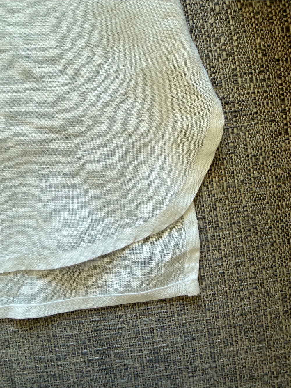 J. Jill Love Linen 100% Women’s XL White Button-Up Shirt Airy Cool Classic - Picture 11 of 11